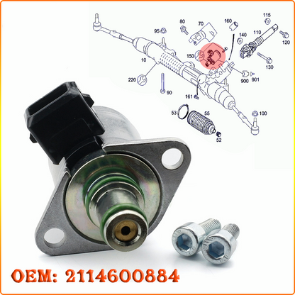 For Mercedes W211 W164 R171 ML320 Power Steering Proportioning Valve 2114600984