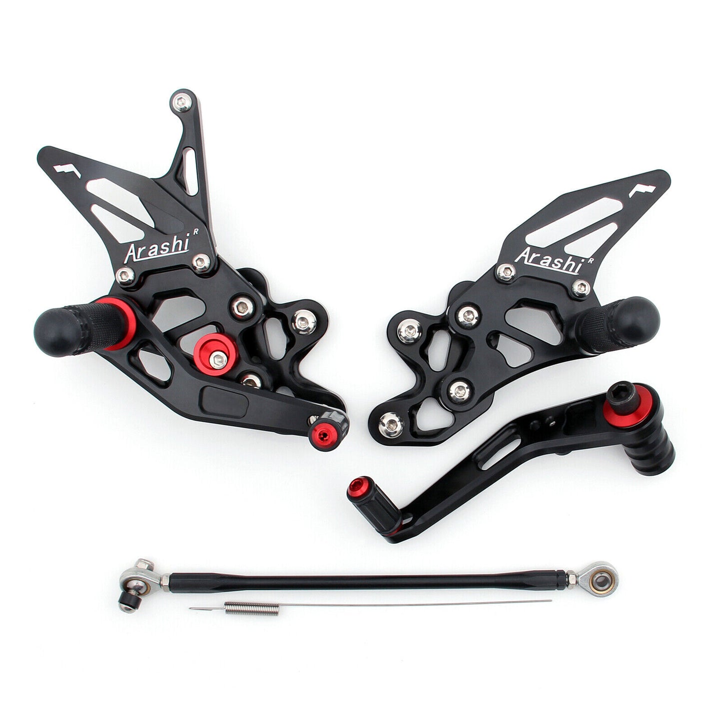 Rearset Rear set Fit For Suzuki GSXR GSX-R 600/750 2006-2010 Black