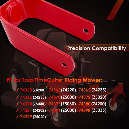 108-7851-01 Red Caster  Fork For Toro TimeCutter 74360 74363 Zero Turn Mower
