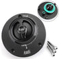 Black Fuel Gas Tank Cap Fit for Yamaha YZF R1 R1M 04-17 YZF R6 03-16
