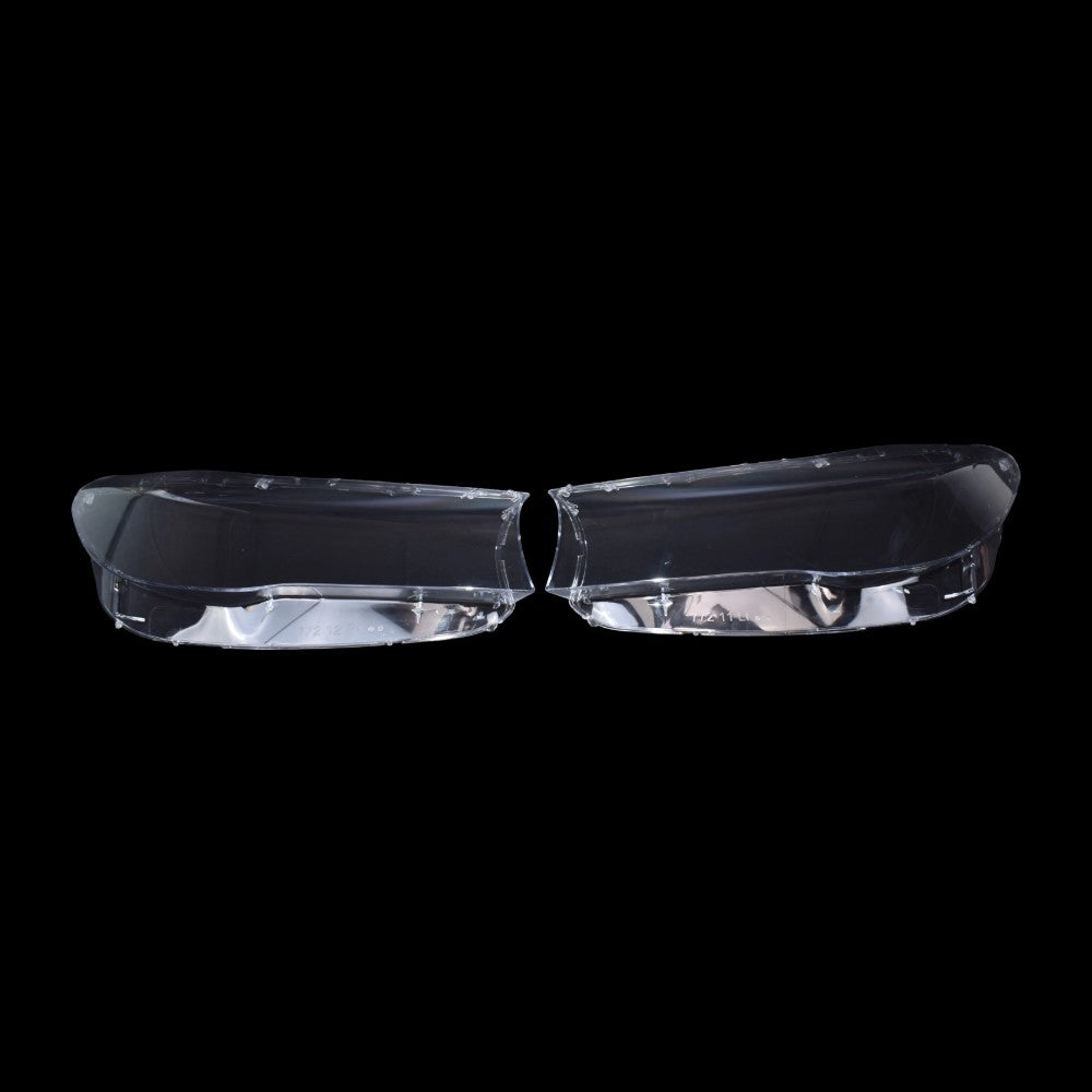 For 2016-2019 BMW 7 Series G11 G12 Headlight Lens Clear Cover Lamp shade A Pair
