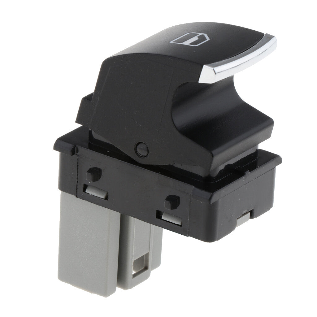 Chrome Passenger Window Switch for VW Golf Jetta MK5 MK6 Passat CC Tiguan