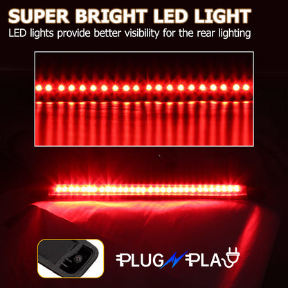 Solid Spare LED 3rd Third Brake Light For 1992-2009 2004 Chevy GMC S10/Suburban/Tahoe/yukon