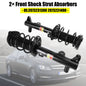 2×Front Shock Strut Absorbers for Mercedes-Benz C E Class 2073231300/2073231400