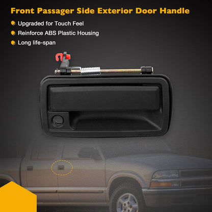 2X Exterior Door Handle Front LH & RH For 1994-05 GMC Isuzu Chevy S10 Oldsmobile