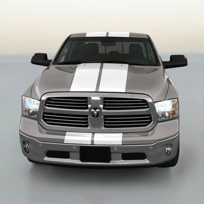 10" VINYL RALLY STRIPES RACING STRIPE + BONUS KIT For DODGE RAM 1500 2500 3500