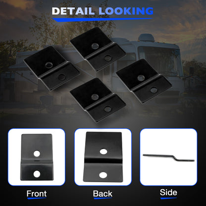 4x Electronic Stabilizer Jack Pad Adapters For JT's Strong Arm Jack Stabilizer