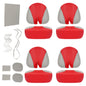 Solid Spare PVC Red Gray Full Set Seat Covers For Sea-Doo Speedster 150 2007-2011 2008 2009