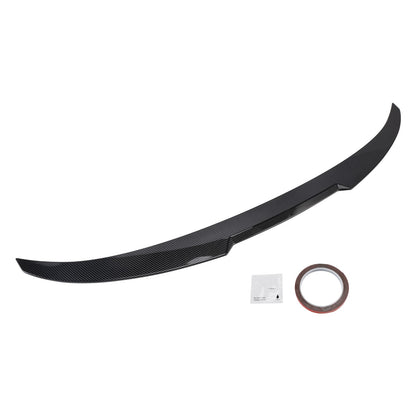 Carbon Fiber Look Rear Boot Spoiler For BMW 5 Series F10 2010-2016 M4 Style