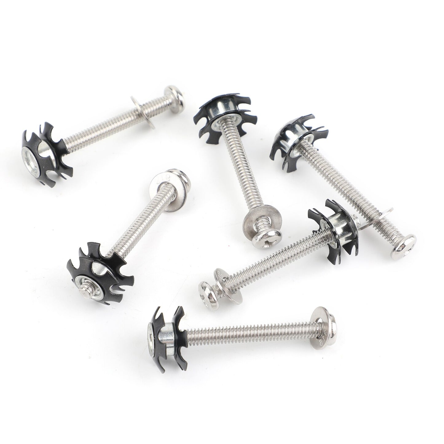 6x RV LADDER REPAIR KIT nuts Stainless Bunk Motorhome Parts Camper Trailer Coach