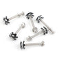 6x RV LADDER REPAIR KIT nuts Stainless Bunk Motorhome Parts Camper Trailer Coach