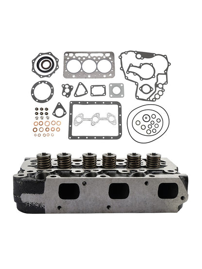 Complete Cylinder Head Assy+Gasket Kit For Kubota D722 Excavator Lawn Tractor*