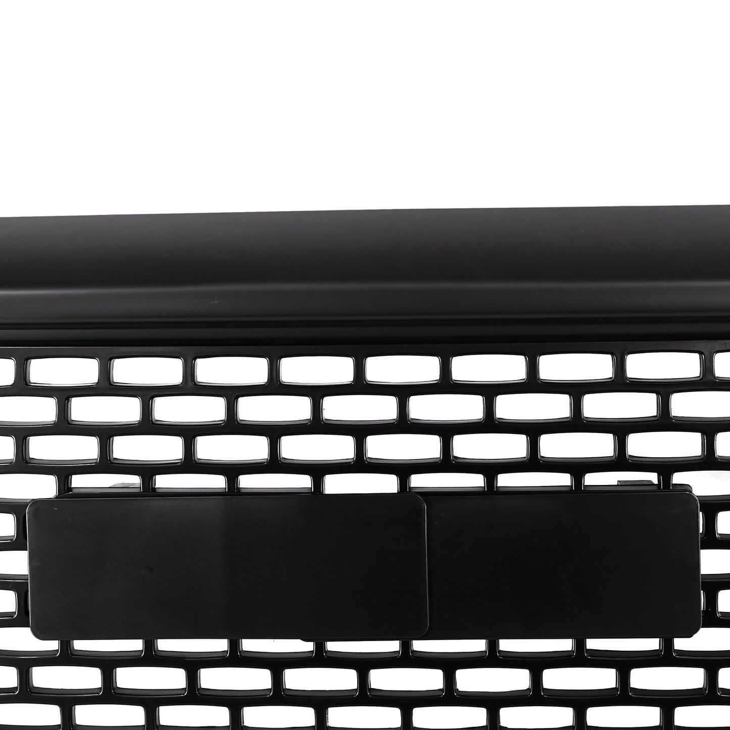 Front Upper Bumper Grille Matte Black For GMC Sierra 1500 2014 2015 Denali Style
