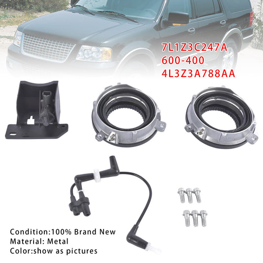 Locking Hub Axle Actuator Vacuum Solenoid Valve For Ford Expedition F-150 03-15