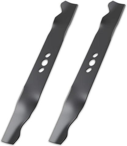 2Pcs 2105300125A 20" Mower Blade For MNA152505 MNA152701 Lawn Mower Deck Black
