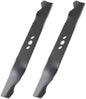 2Pcs 2105300125A 20" Mower Blade For MNA152505 MNA152701 Lawn Mower Deck Black