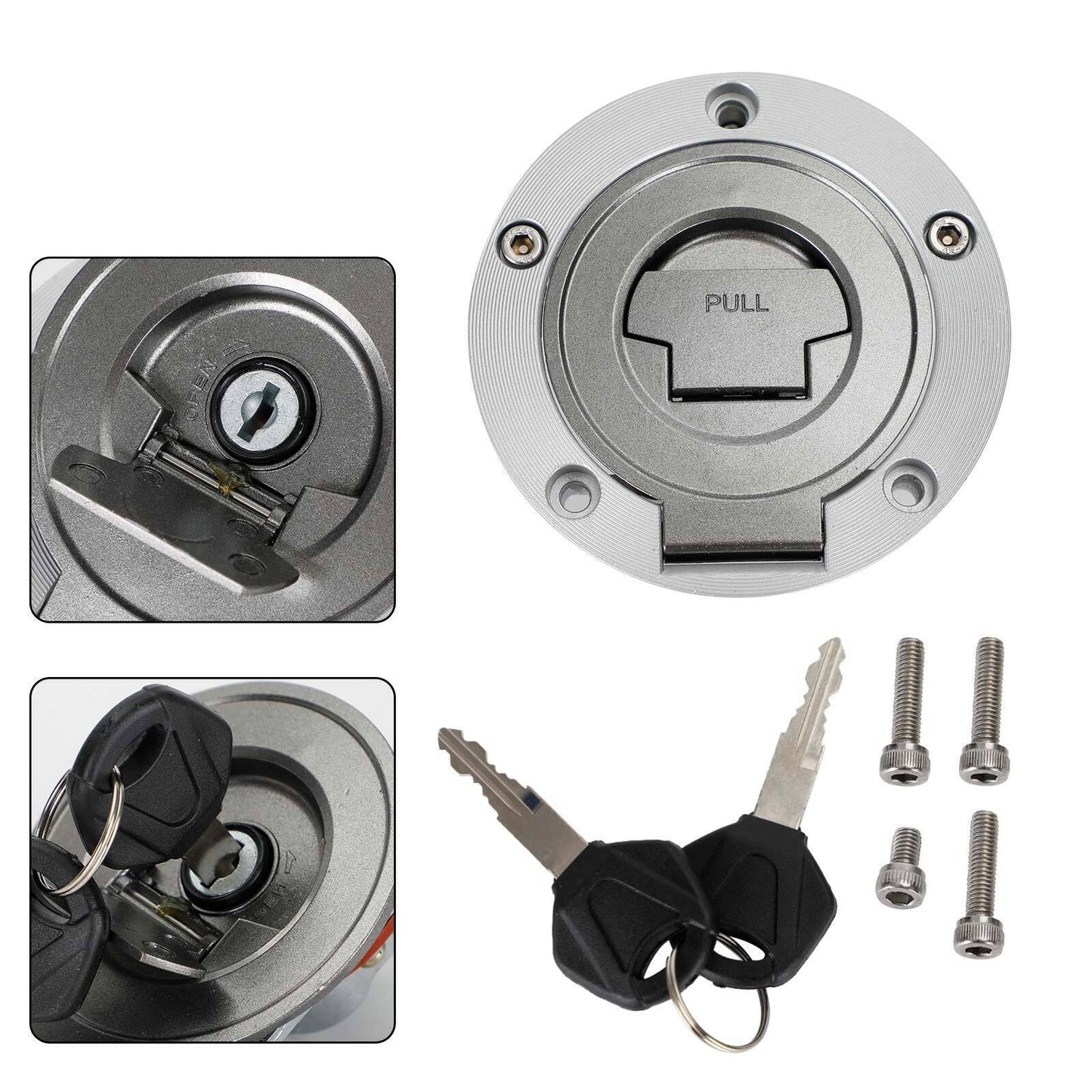 Fuel Gas Tank Cap For Yamaha FJR 1300 FZ1 FZ6 FZ8 XJ XJR 1300 YZF R1 R6