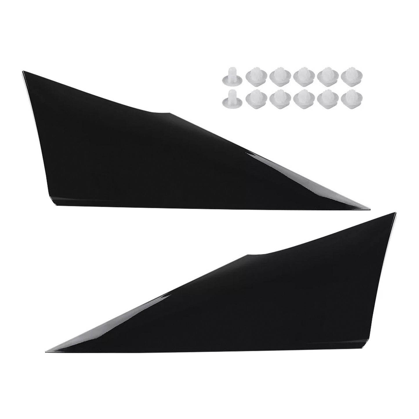 2PCS Rear Quarter Moldings 62505-47012 62506-47012 For Toyota Prius 2016-2022