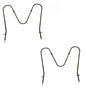 Solid Spare (2) Bake Element Oven Heating Element for Frigidaire 316075103