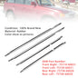 4PCS Door Belt Molding For Toyota Land Cruiser Lexus LX450 FJ80/ FZJ80/ HDJ80