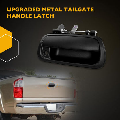 Upgraded Metal Tailgate Handle Liftgate Latch w/ Keyhole For 00-06 Toyota Tundra