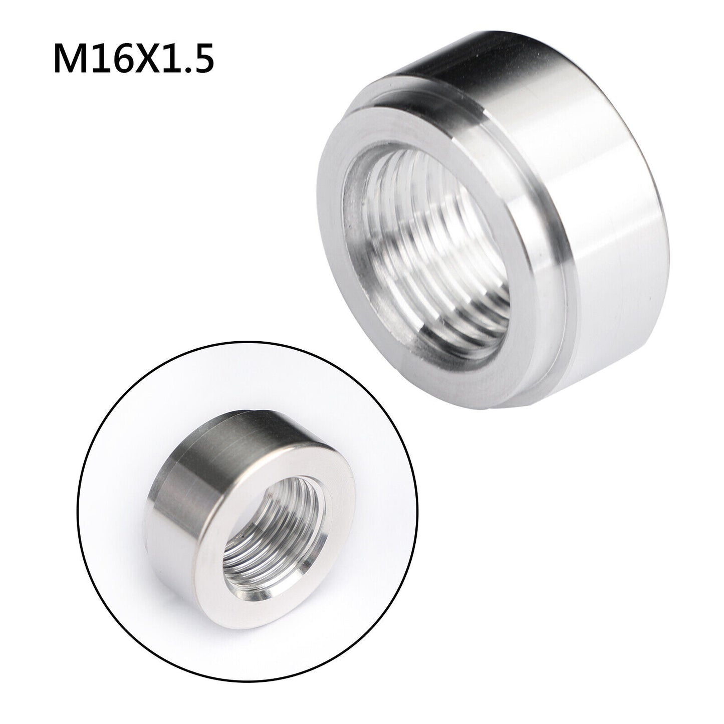 M16X1.5 Female Aluminum Weld On Fitting Bung US