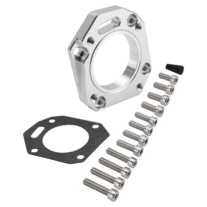 RBC/RRC Manifold Flange Dual Throttle Body Adapter 62mm 70mm For K20A A2 A3
