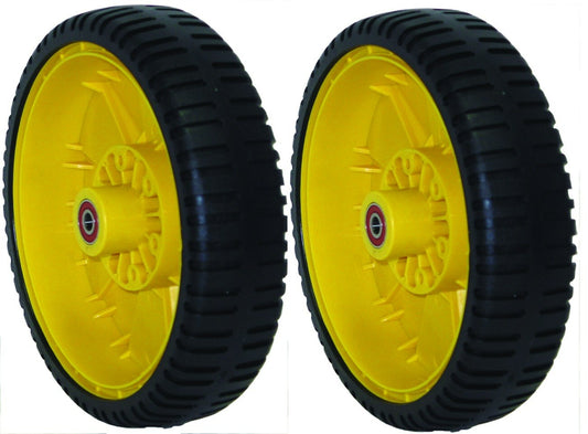 Solid Spare (2) Oregon 72-115 Wheel, 8 x 200 Semi Pneumatic Wheel