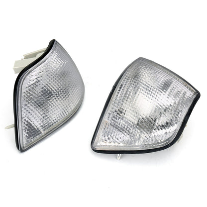 Corner Lights For Bmw E36 3-Series 4Dr Sedan/Hatchback 1992-1998 White