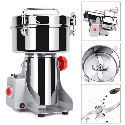 700g Herb Grain Grinder Electric Mill Cereal Machine-Highpeed/Durable Life