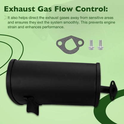 Exhaust Muffler Silencer For Champion Predator 3500W Honda & Clone GX160 GX200
