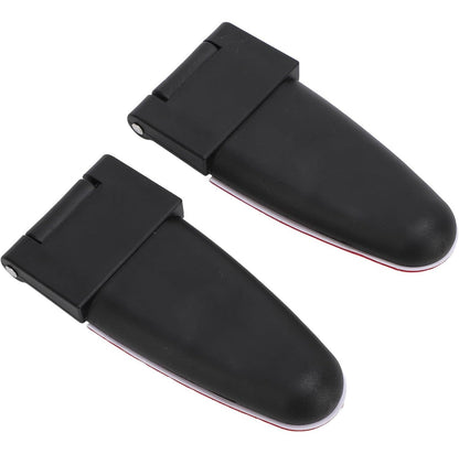 2 All Glass Rear Door Hinges with Hardware 103528-100XL/100LE for LEER Truck Cap