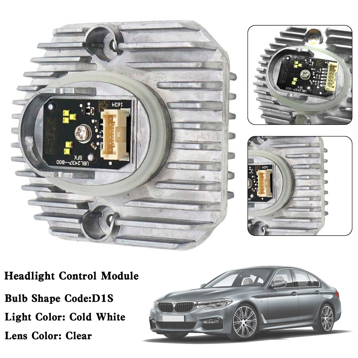 Left LED DRL Light Control Unit 63117214939 For BMW 5 Series G30 G38 2017-UE