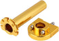 7/8" Turn Twist Throttle Handle Bar Throttle Tube Universal Gold for Motorcycle