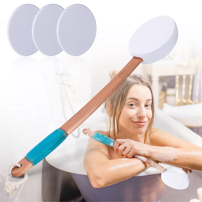 Long Lotion Applicator Back Brush Perfect for Tanning Skin Cream Or Any Lotions