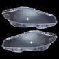 Pair For Jaguar XJ XJL 2010-2019 Front Headlamp Headlight Lens Cover Shell Clear
