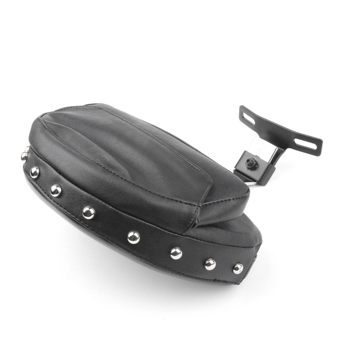 Driver Seat Rider Backrest Pad For 07-17 Fatboy FLSTF Heritage Softail CH