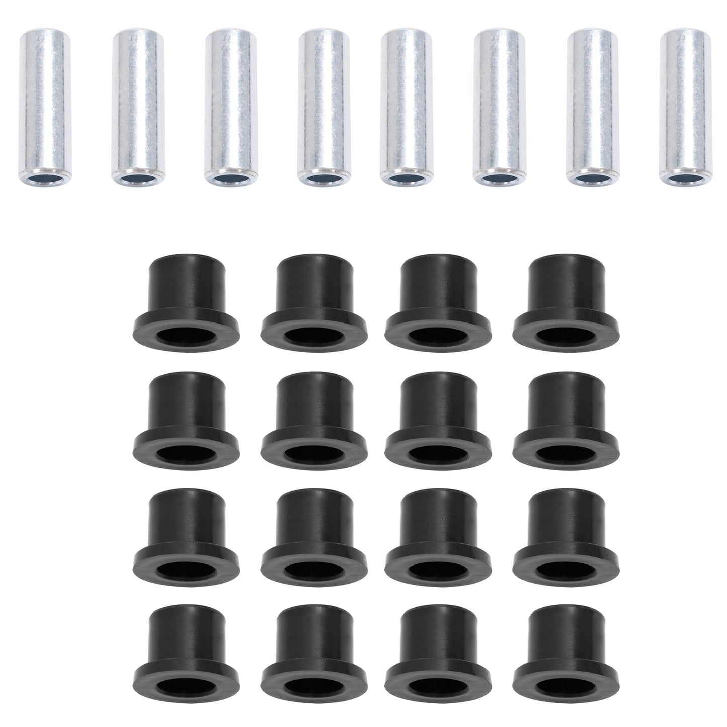 Solid Spare Galvanized For Can-Am Maverick X3 A Arm / Control Arm Bushing Sleeves Kit 2017+