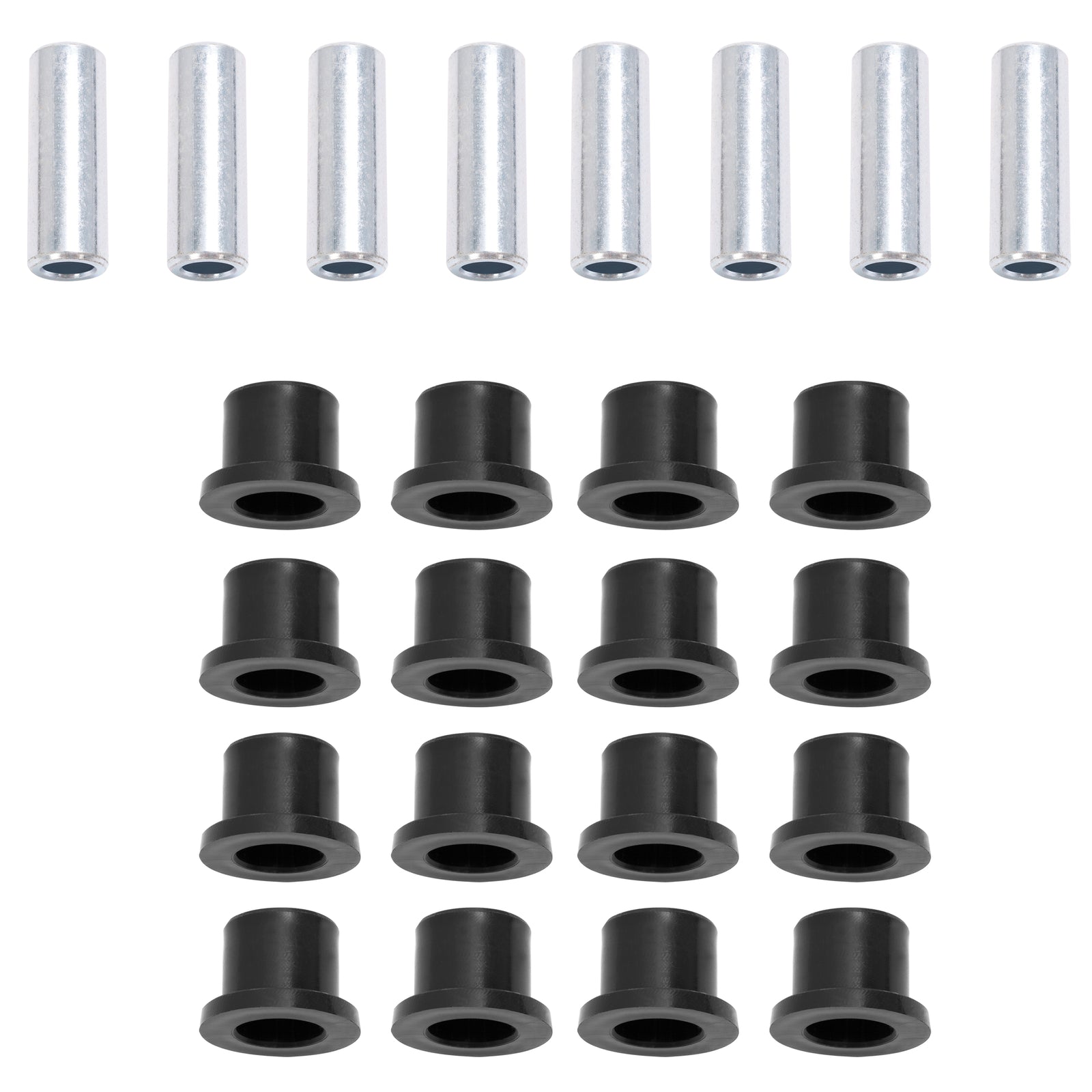Solid Spare Galvanized For Can-Am Maverick X3 A Arm / Control Arm Bushing Sleeves Kit 2017+