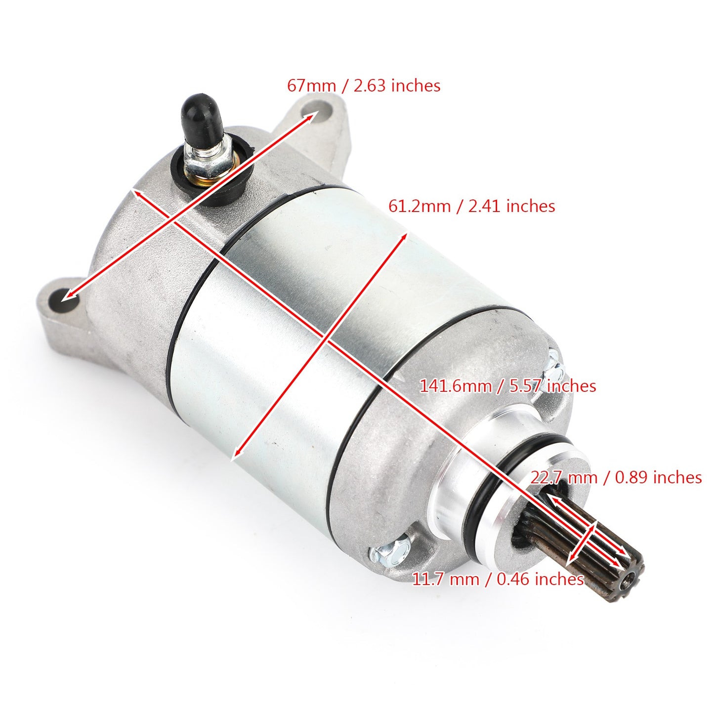 New Starter Fit for Yamaha YFZ450 439cc 2004 2005 2006 2007 2008 04 05 06 07 08