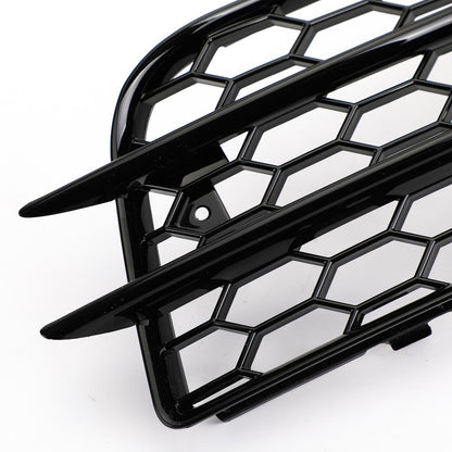 Chrome Ring Bumper Fog Light Grill Bumper For Audi A4 S-LINE S4 2008-2012 2010
