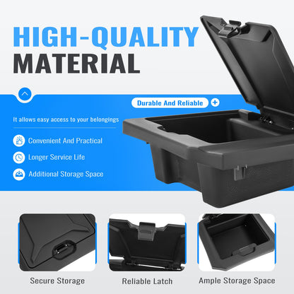 Solid Spare Center Console Dash Storage Box For Polaris RZR PRO XP /Turbo R /Pro R 20-24 22