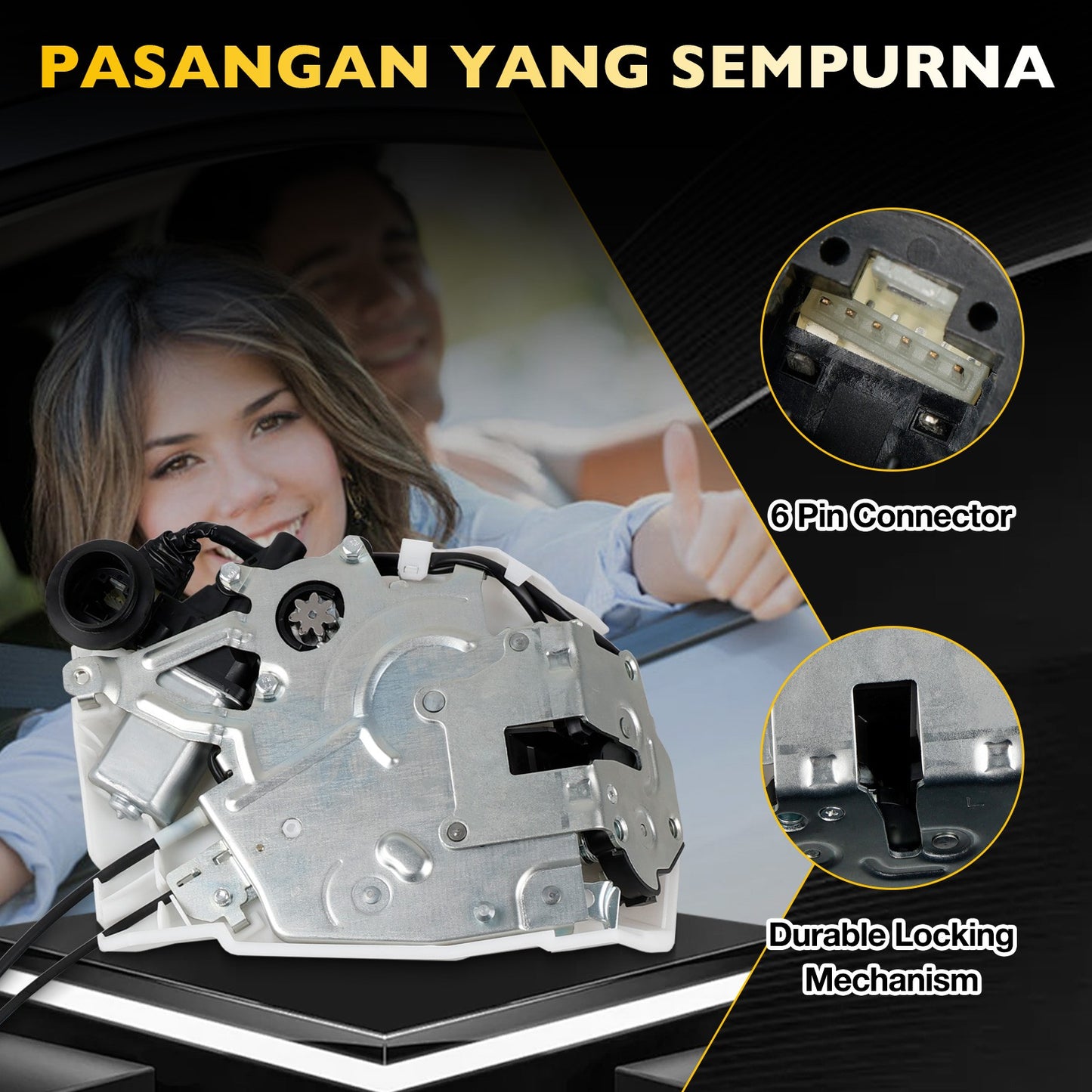 Sliding Door Lock Latch Actuator Rear Left Driver Side For 2011–17 Toyota Sienna