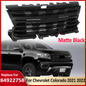 For Chevrolet Colorado 2021 2022 Front Bumper Upper Grille With Matte Black Trim