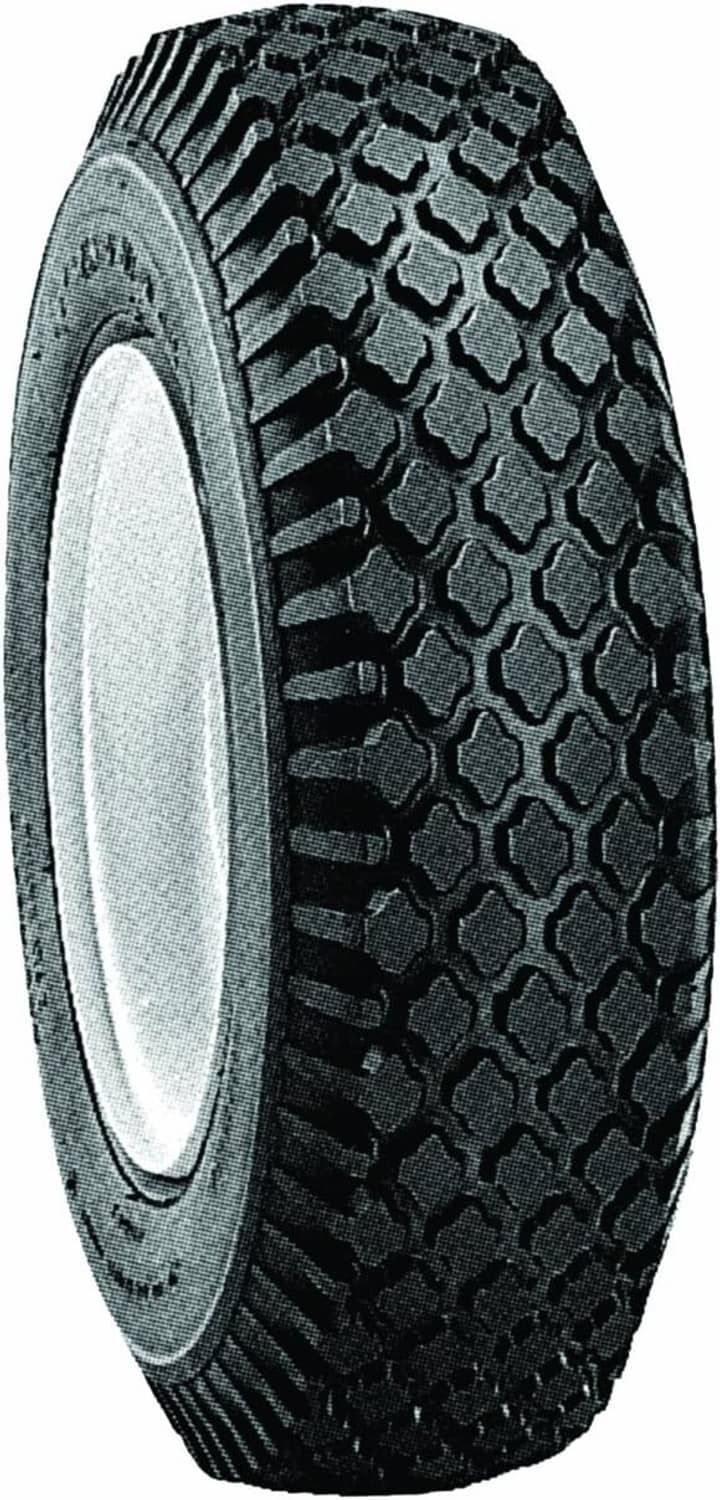 Solid Spare Oregon 58-022 410/350-6 Stud Tread Tubeless Tire 2-Ply