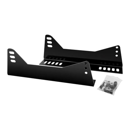2x Universal Racing Side Mount Brackets Fits Recaro Bride OMP Bucket Seat