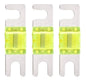 Mini ANL Fuse 20A 20 Amp 32V AFS Fuses For Auto Marine Stereo Audio Video 3 Pack