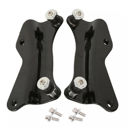 Solid Spare Black Docking Hardware Kit 4 Point For Harley Davidson Touring 2014-2026 2023