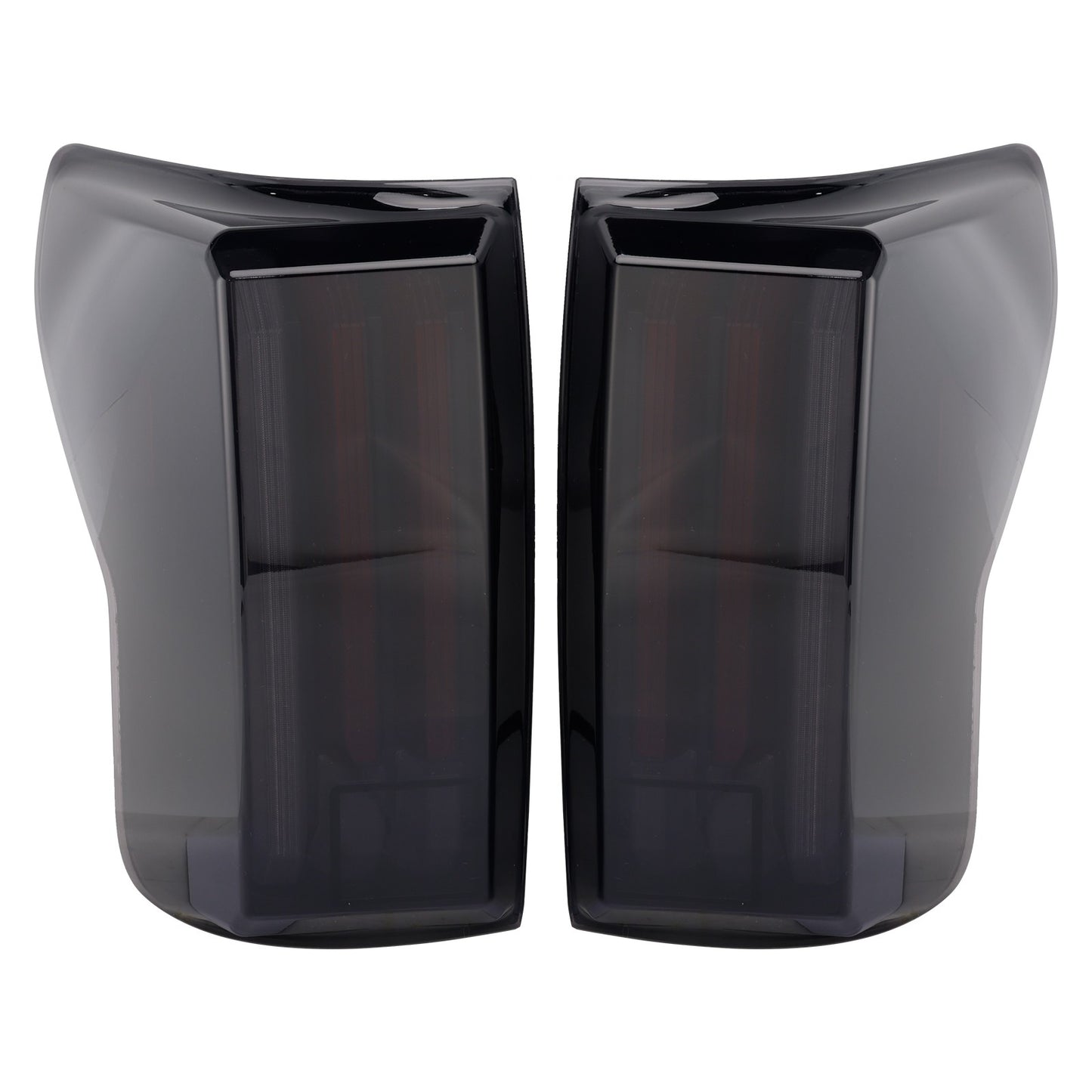 Left+Right LED Tail Lights For Toyota Tundra 2007-2013 Black Housing Smoked Lens