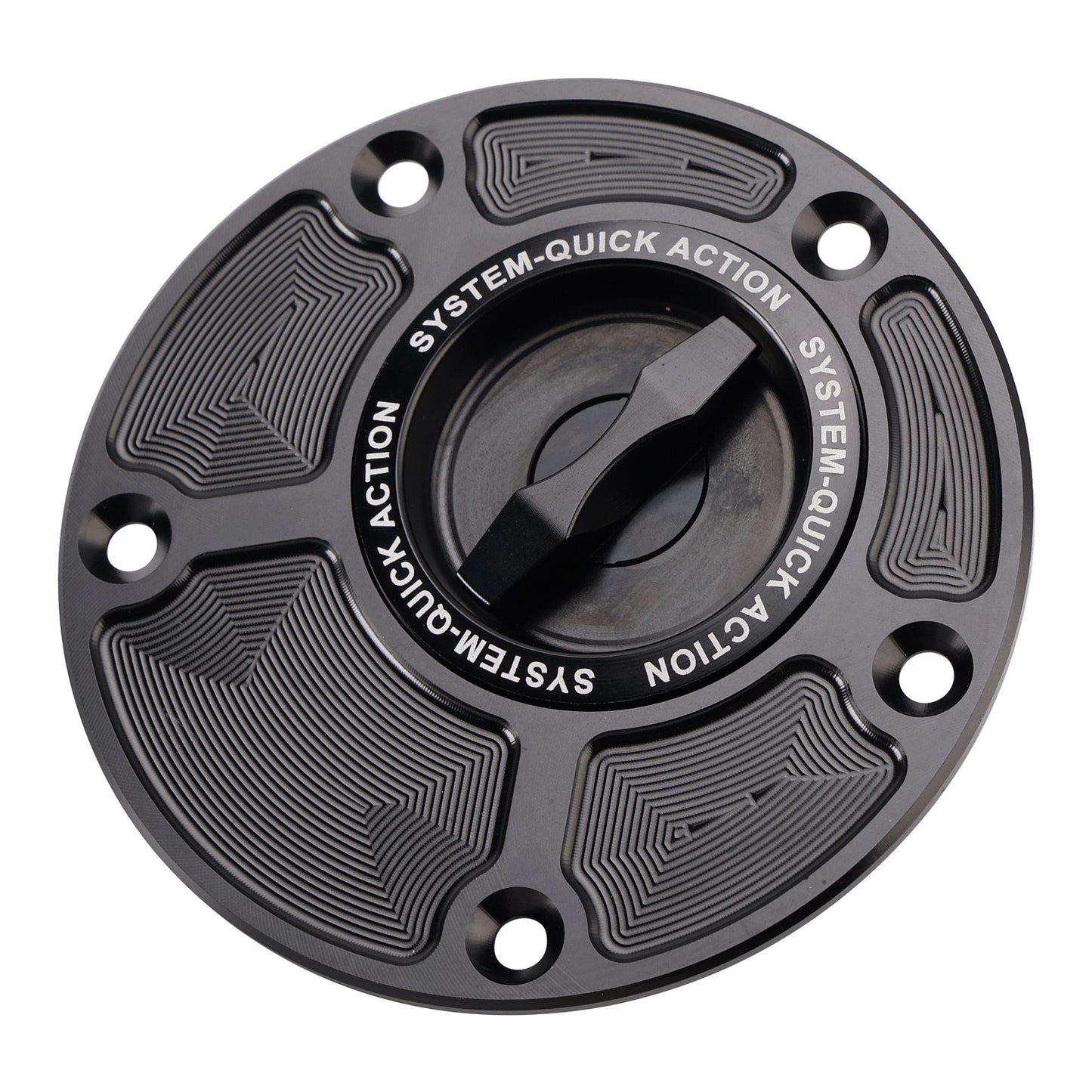 Quick Release Fuel Gas Tank Cap 5 Hole For Yamaha YZF R1 R1S R1M R3 R6 R6S R7